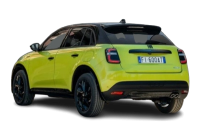 Fiat 600 Sport - Vue arrière trois-quarts