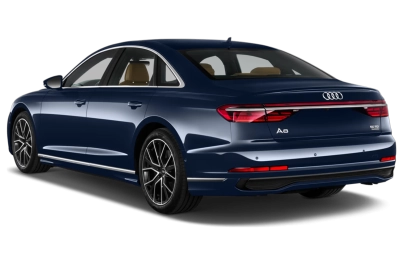 Audi A8 - Vue arrière trois-quarts