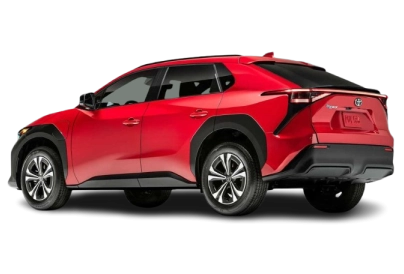 Toyota bZ4X - Vue arrière trois-quarts