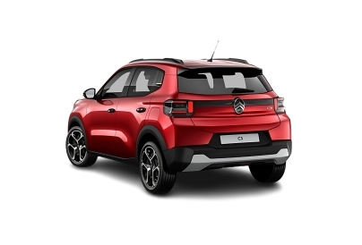 Citroën C3 - Vue arrière trois-quarts