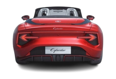 MG Cyberster - Vue arrière