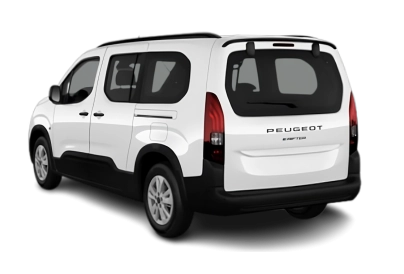 Peugeot Rifter Électrique - Vue arrière trois-quarts
