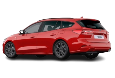 Ford Focus - Vue arrière trois-quarts
