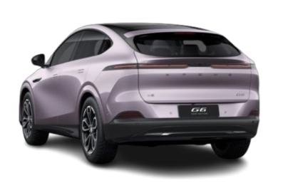 XPENG G6 - Vue arrière trois-quarts