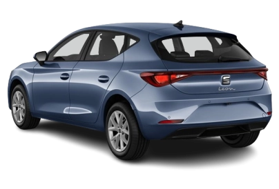 Seat Leon 5 portes - Vue arrière trois-quarts