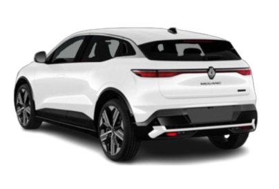 Renault Mégane E-Tech - Vue arrière trois-quarts