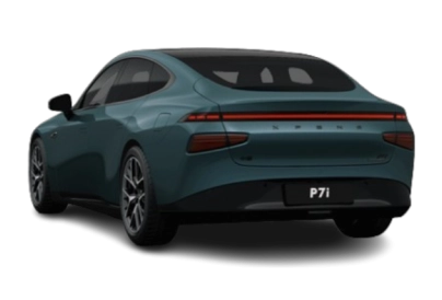 XPENG P7 - Vue arrière trois-quarts