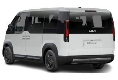 Kia PV5 Passenger - Vue arrière trois-quarts