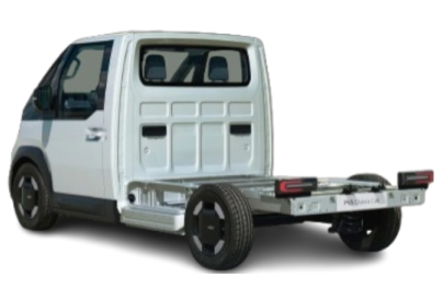Kia PV5 Chassis Cab - Vue arrière trois-quarts