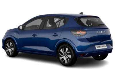 Dacia Nouvelle Sandero - Vue arrière trois-quarts