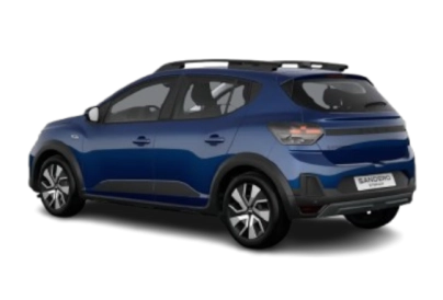Dacia Nouvelle Sandero Stepway - Vue arrière trois-quarts