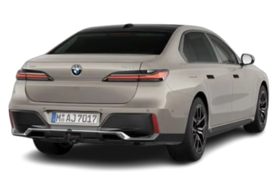 BMW Série 7 - Vue arrière trois-quarts