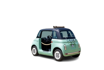 Fiat Topolino - Vue arrière trois-quarts