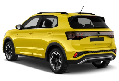 Volkswagen T-Cross - Vue arrière trois-quarts