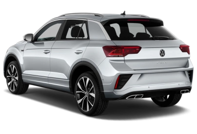 Volkswagen T-Roc - Vue arrière trois-quarts
