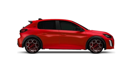 Peugeot Nouvelle e-208 GTi - Vue latérale gauche