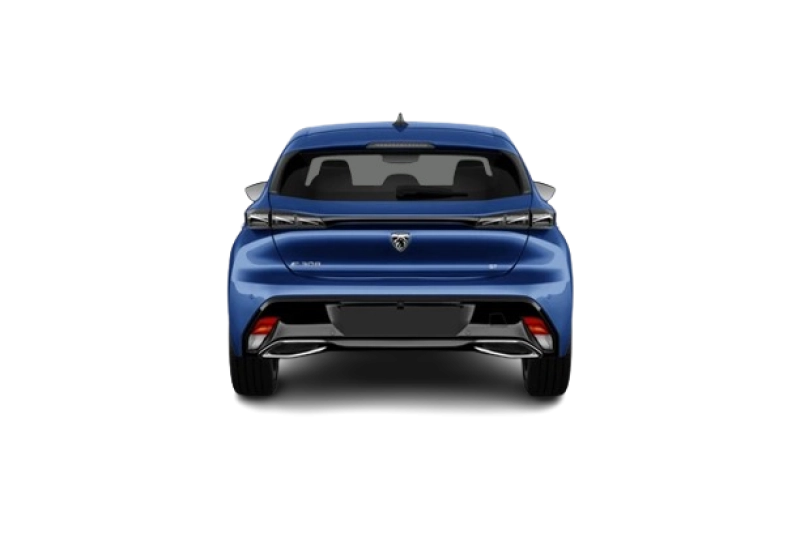 Peugeot 208 - Vue arrière