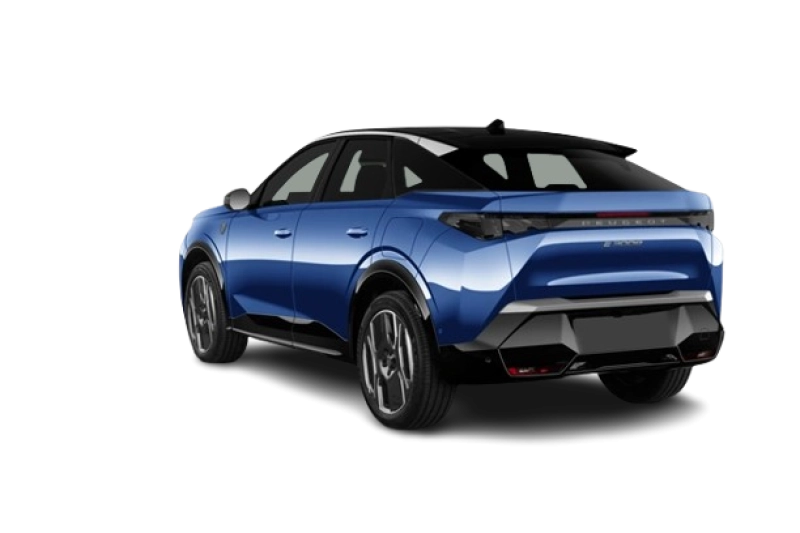 Peugeot 3008 - Vue arrière trois-quarts