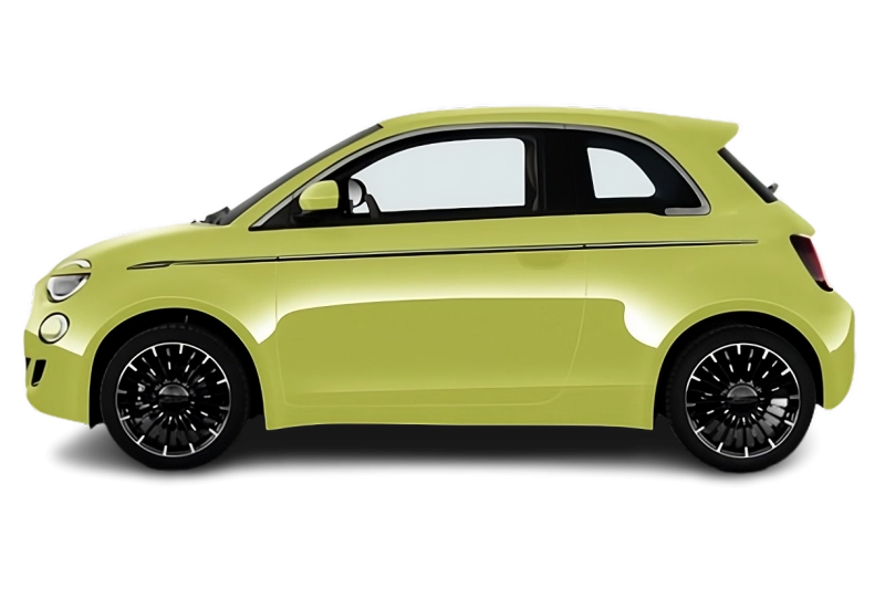Fiat 500 - Vue latérale gauche