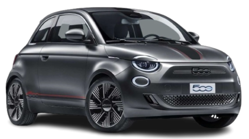 Abarth 500E - Vue du véhicule