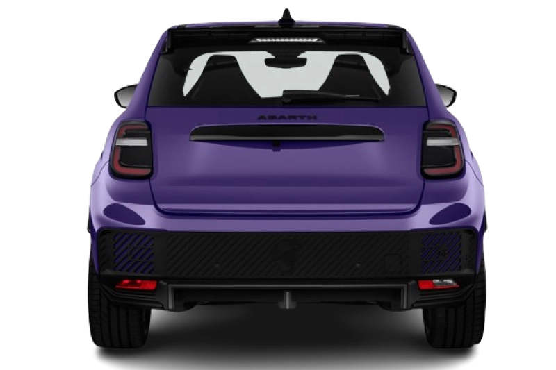 Abarth 600E - Vue arrière