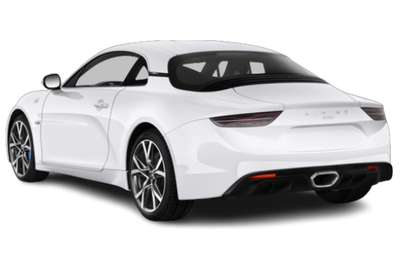 Alpine A110 - Vue arrière trois-quarts