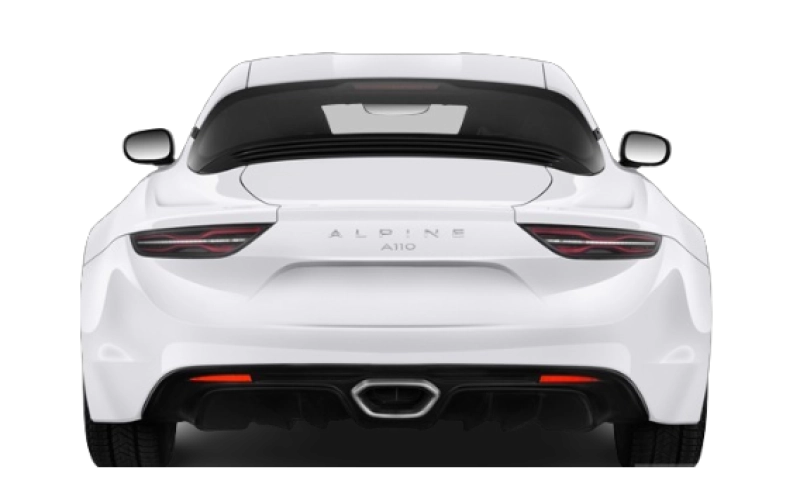 Alpine A110 - Vue arrière