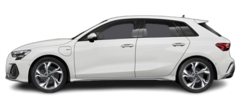 Audi A3 Sportback - Vue latérale gauche