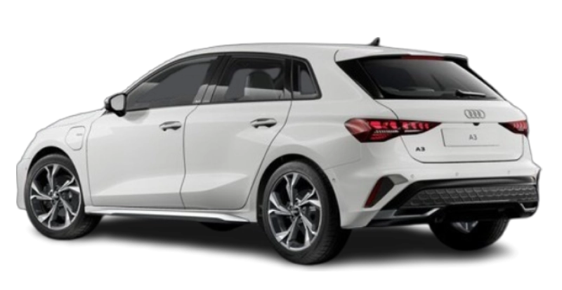 Audi A3 Sportback - Vue arrière trois-quarts
