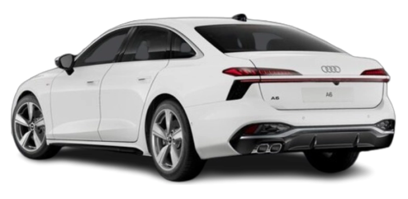 Audi A6 - Vue arrière trois-quarts
