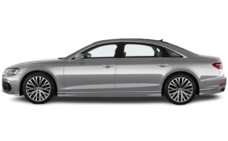 Audi A8 L TFSI e - Vue latérale gauche