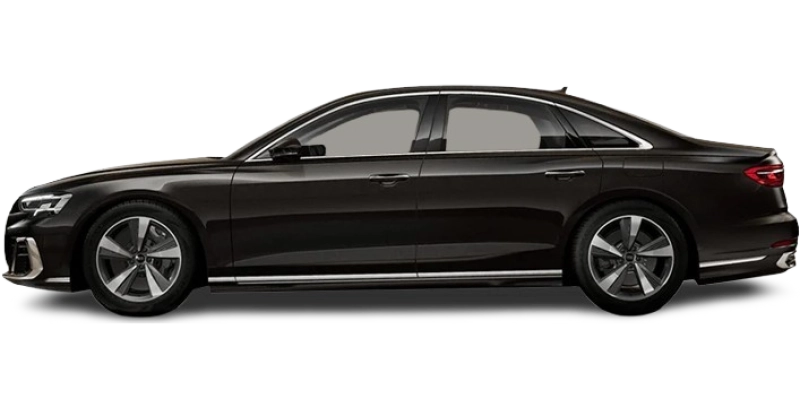 Audi A8 TFSI e - Vue latérale gauche