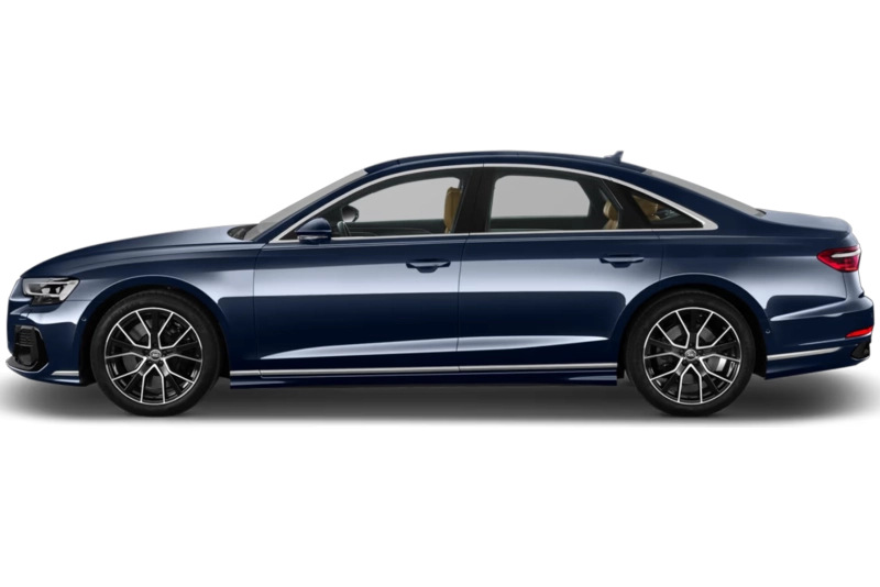 Audi A8 - Vue latérale gauche