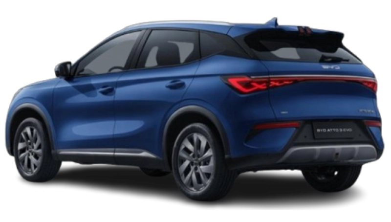 BYD ATTO 3 EVO - Vue arrière trois-quarts