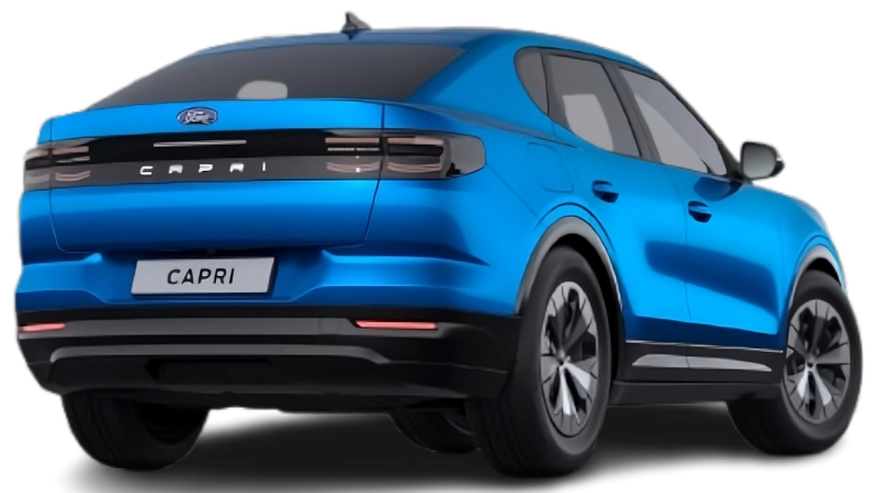 Ford Nouvelle Capri - Vue arrière trois-quarts