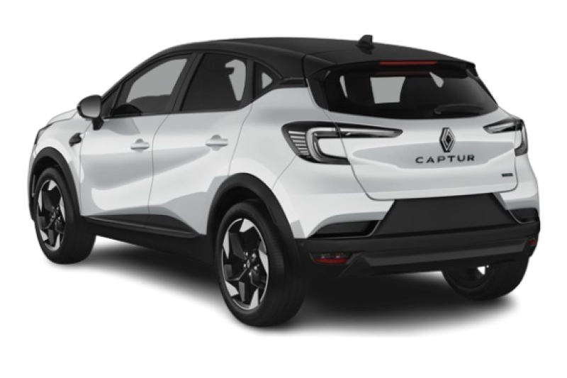 Renault Captur Full Hybrid E‑Tech - Vue arrière trois-quarts