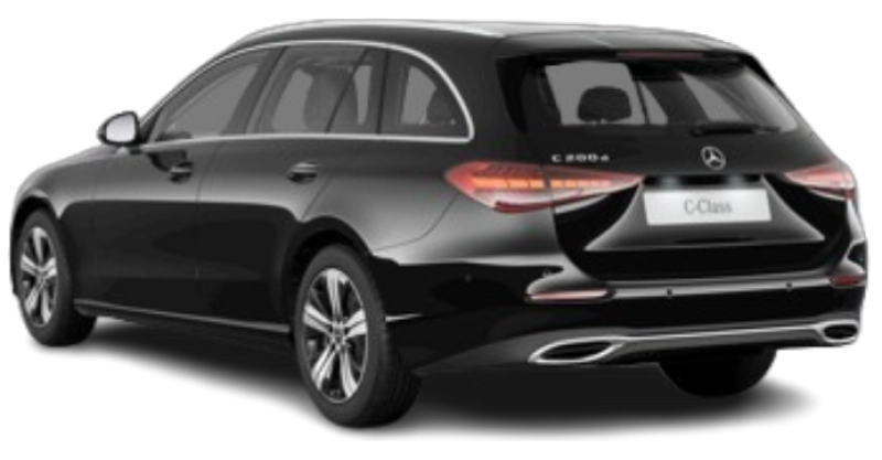 Mercedes‑Benz Classe C Break - Vue arrière trois-quarts