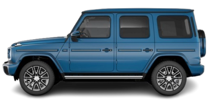 Mercedes‑Benz Classe G Électrique - Vue latérale gauche