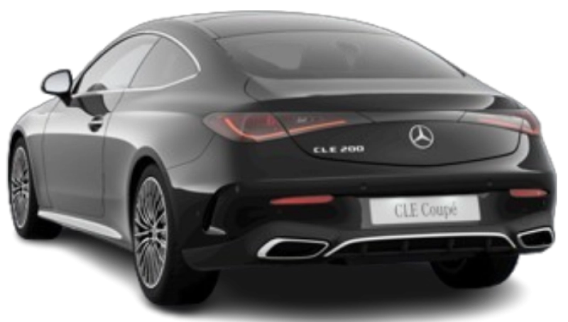 Mercedes‑Benz CLE Coupé - Vue arrière trois-quarts