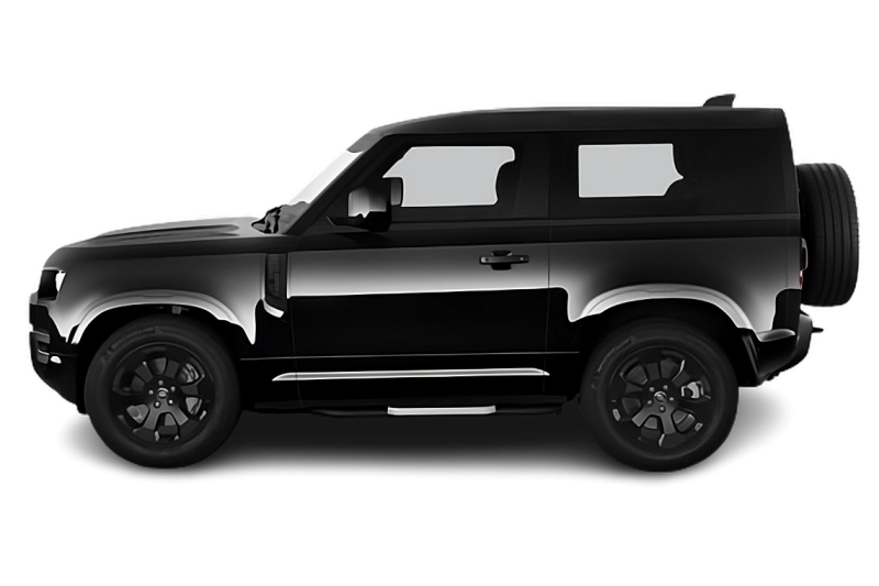 Land Rover Defender 90 - Vue latérale gauche