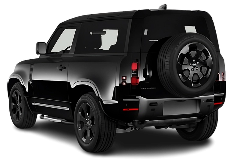 Land Rover Defender 90 - Vue arrière trois-quarts