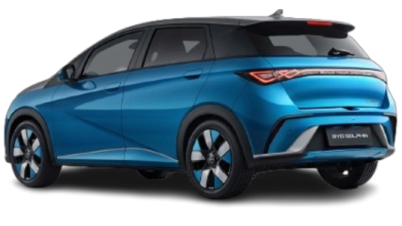 BYD DOLPHIN - Vue arrière trois-quarts