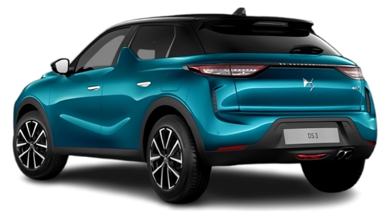 DS Automobiles DS 3 - Vue arrière trois-quarts
