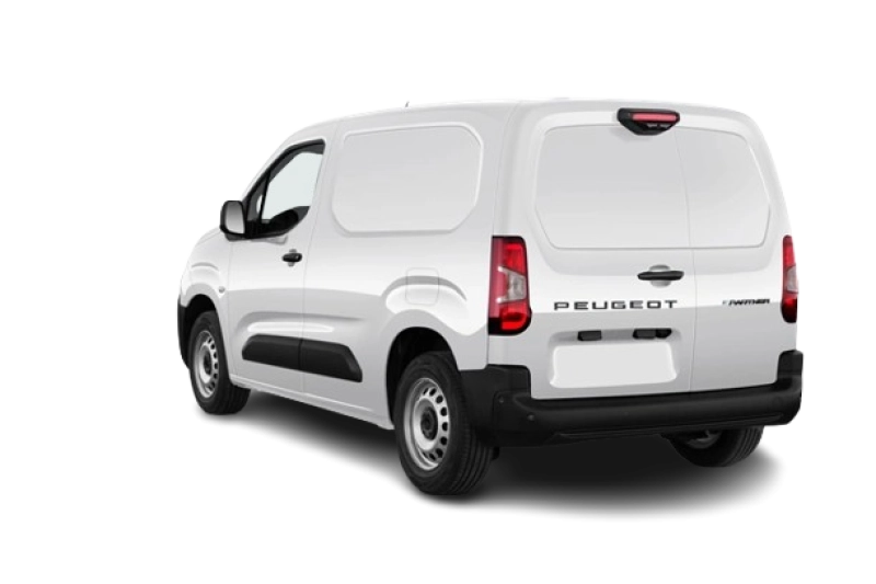 Peugeot E-Partner - Vue arrière trois-quarts