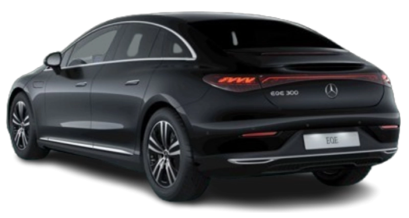 Mercedes‑Benz EQE Berline - Vue arrière trois-quarts