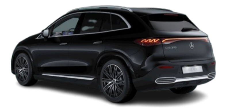 Mercedes‑Benz EQE SUV - Vue arrière trois-quarts