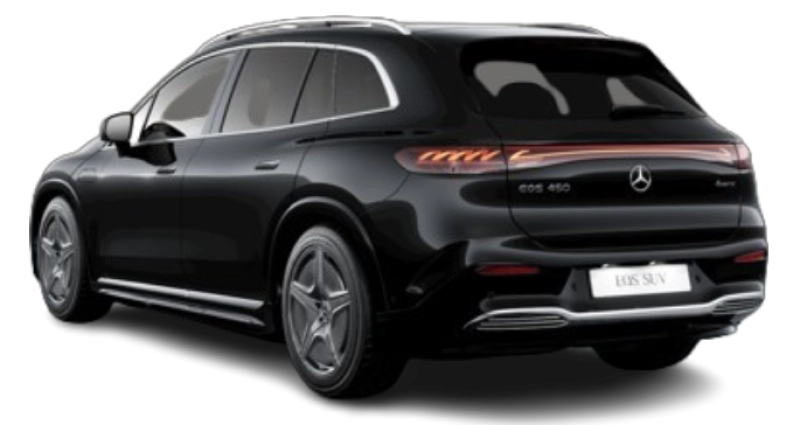 Mercedes‑Benz EQS SUV - Vue arrière trois-quarts