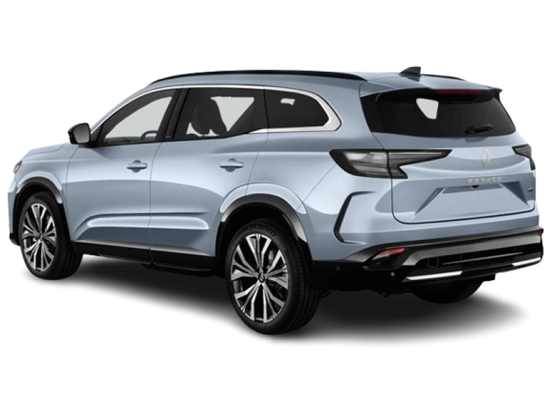 Renault Espace Full Hybrid E‑Tech - Vue arrière trois-quarts