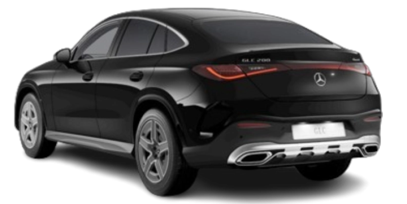 Mercedes‑Benz GLC Coupé - Vue arrière trois-quarts