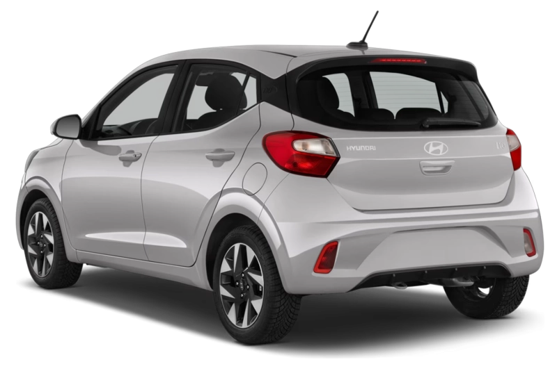 Hyundai i10 - Vue arrière trois-quarts